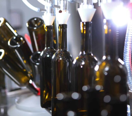 Mise en bouteille de vin experte près de Bordeaux